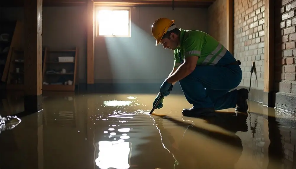 Professional water damage restoration services in Belford, NJ